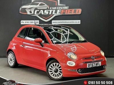 Used Fiat 500 Lounge 69 HP (50 kW) 2017 Pink Hatchback