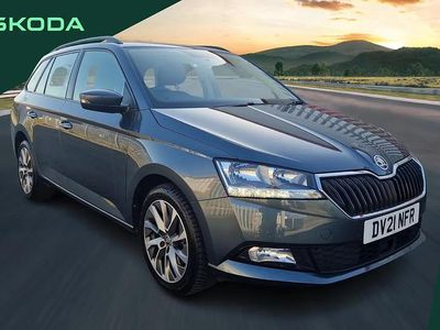 Used Skoda Fabia SE Drive 94 HP (69 kW) 2021 Grey Estate