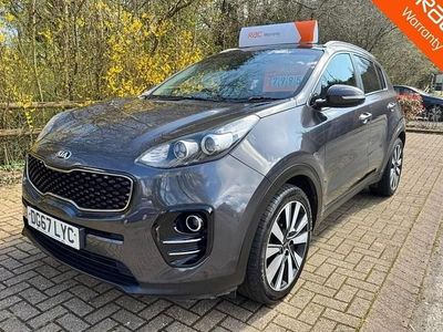 Begagnad Kia Sportage 115 HK (84 kW) 2017 Silver SUV