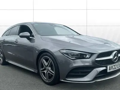 Used Mercedes CLA180 AMG Line Premium Plus 136 HP (100 kW) 2022 Grey Coupe