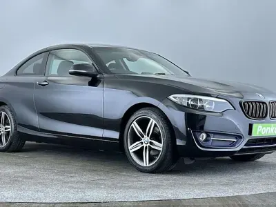 Used BMW 218 Sport Line 150 HP (110 kW) 2016 Black Coupe