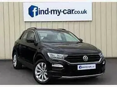 Used VW T-Roc SE 150 HP (110 kW) 2019 Black SUV