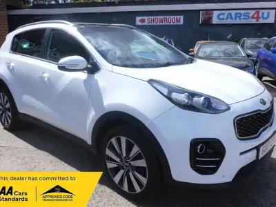 Used Kia Sportage 115 HP (84 kW) 2017 White SUV