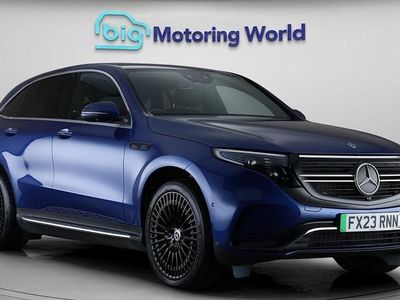 Used Mercedes EQC400 AMG line 300 kW (408 HP) 2023 Blue SUV