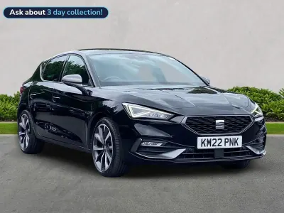 Used Seat Leon FR Sport 150 HP (110 kW) 2022 Black Hatchback
