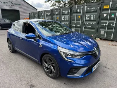 Used Renault Clio RS Line 100 HP (73 kW) 2020 Blue Hatchback