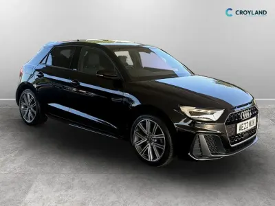 Used Audi A1 Sportback S-Line 110 HP (80 kW) 2022 Black Hatchback