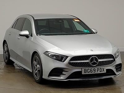 Used Mercedes A200 AMG line 150 HP (110 kW) 2019 Silver Hatchback