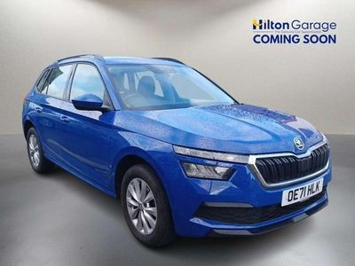 Used Skoda Kamiq 95 HP (69 kW) 2022 Blue SUV