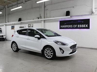 White Used 2017 Ford Fiesta Titanium Hatchback | £4,995 (Fair price)