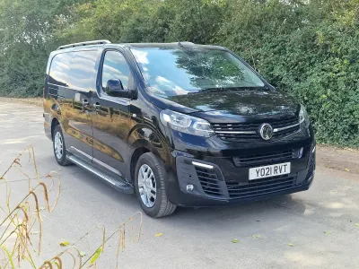Used Vauxhall Vivaro Sportive 120 HP (88 kW) 2021 Black MPV