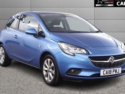 Used Vauxhall Corsa 75 HP (55 kW) 2018 Blue Hatchback