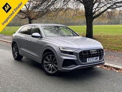 Silver Used 2021 Audi Q8 S-Line SUV | £35,995 (Super price)