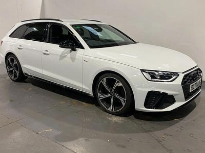 White Used 2022 Audi A4 Black Edition Estate | £23,998 (A bit pricey)
