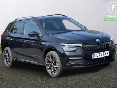 Used Skoda Kamiq Monte Carlo 150 HP (110 kW) 2022 Black SUV