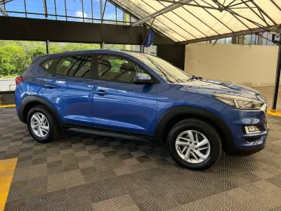 Used Hyundai Tucson 136 HP (100 kW) 2020 Blue SUV