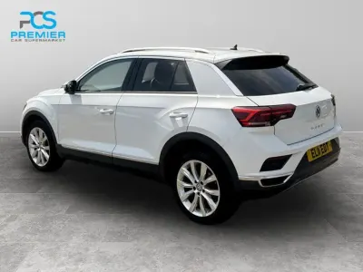 Used VW T-Roc SEL 113 HP (83 kW) 2019 White SUV