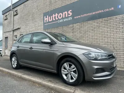 Used VW Polo SE 95 HP (69 kW) 2018 Grey Hatchback