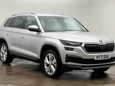 Used Skoda Kodiaq SE L 140 HP (102 kW) 2021 Brilliant silver metallic SUV