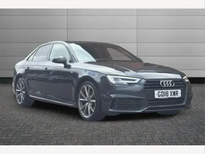 Used Audi A4 Black Edition 190 HP (139 kW) 2018 Manhattan grey Sedan