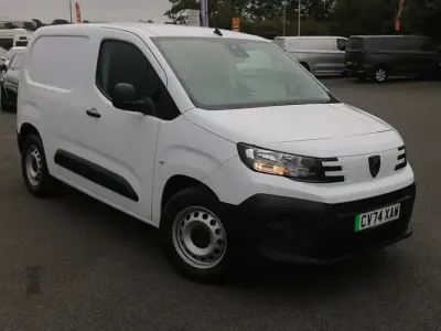Used Peugeot E-Partner 100 kW (136 HP) 2025 White MPV