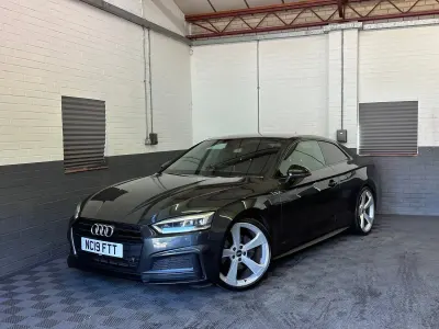 Used Audi A5 Black Edition 2019 Grey Coupe