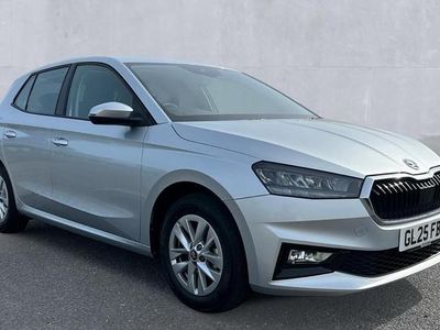 Used Skoda Fabia SE 95 HP (69 kW) 2025 Brilliant silver metallic Hatchback