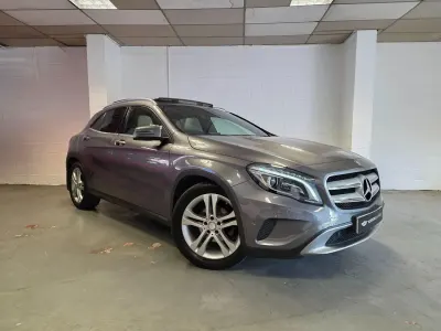 Käytetty Mercedes GLA220 Premium 170 HP (125 kW) 2014 Harmaa Katumaasturi