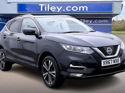 Black Used 2017 Nissan Qashqai N-Connecta SUV | £9,990 (Fair price)