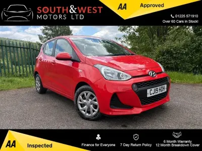 Used Hyundai i10 SE 87 HP (63 kW) 2019 Red Hatchback