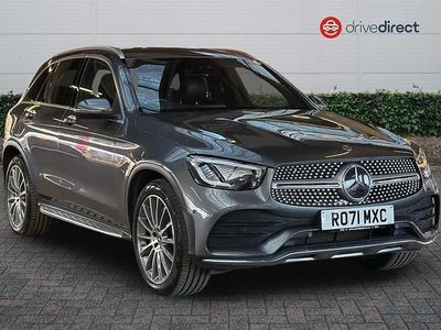 Grey Used 2021 Mercedes GLC220 AMG line SUV | £28,200 (A bit pricey)
