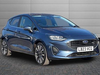 Used Ford Fiesta Titanium X 125 HP (91 kW) 2023 Blue Hatchback