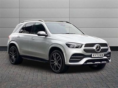 Silver Used 2020 Mercedes GLE350 AMG line SUV | £41,990 (A bit pricey)