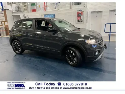 Used VW T-Cross S 95 HP (69 kW) 2020 Grey SUV