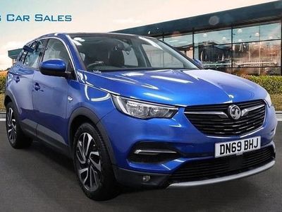 Used Vauxhall Grandland X Elite 130 HP (95 kW) 2019 Blue SUV