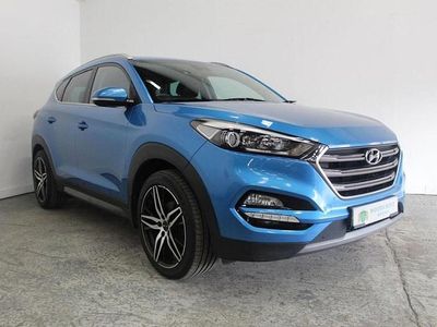 Used Hyundai Tucson Premium 2017 Blue SUV