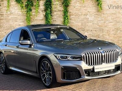 Grey Used 2021 BMW 745e M Sport Sedan | £39,977 (Fair price)
