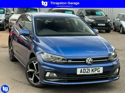 Used VW Polo R-line 2021 Blue Hatchback