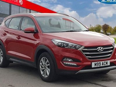 Used Hyundai Tucson SE 141 HP (103 kW) 2017 Red SUV