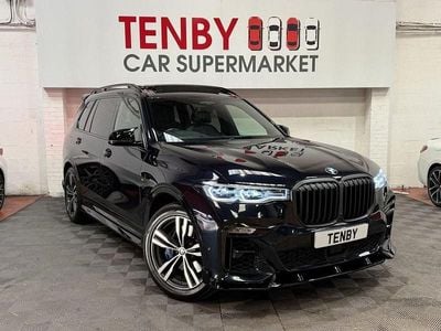 Black Used 2021 BMW X7 M Sport SUV | £49,795 (Good price)