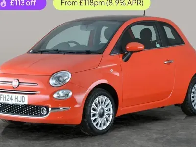 Used Fiat 500 S 70 HP (51 kW) 2024 Orange Hatchback