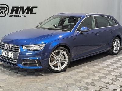Used Audi A4 S-Line 190 HP (139 kW) 2016 Blue Estate
