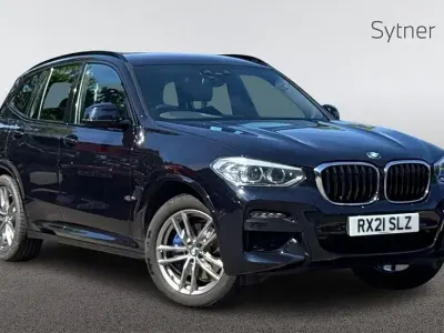Used BMW X3 M Sport 292 HP (214 kW) 2021 Carbon black SUV