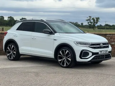 Used VW T-Roc R-line 2024 White SUV