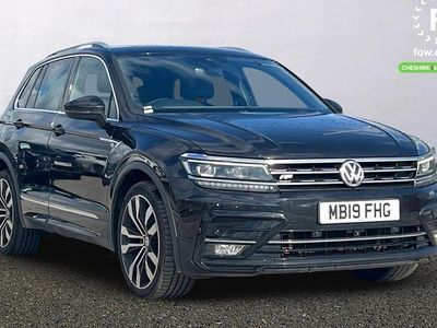 Used VW Tiguan R-line 150 HP (110 kW) 2019 Black SUV