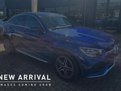 Used Mercedes GLC220 AMG line 191 HP (140 kW) 2020 Blue Coupe