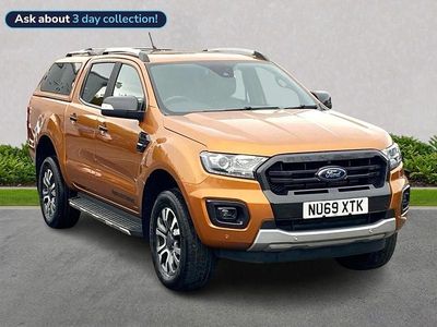 Orange Used 2019 Ford Ranger Wildtrack Pickup | £18,250 (Fair price)