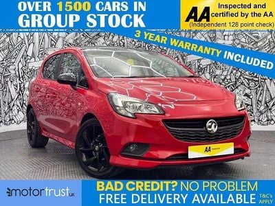 Used Vauxhall Corsa SRi 90 HP (66 kW) 2019 Red Hatchback