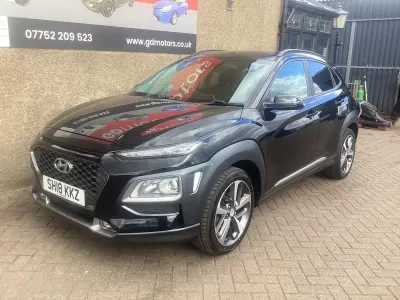 Used Hyundai Kona Premium 2018 Black SUV
