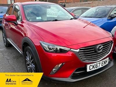 Used Mazda CX-3 Inclusive 120 HP (88 kW) 2017 Red SUV